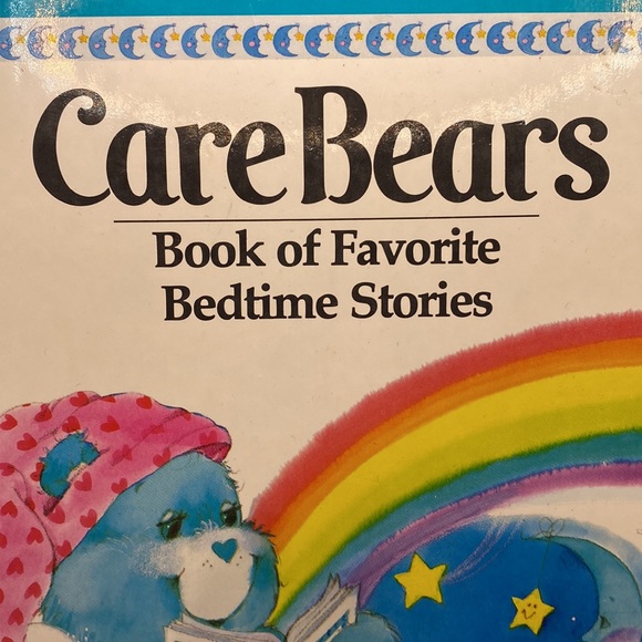 Care Bears Book of Favorite Bedtime Stories Hardcover Picture Book 1984 - Picture 2 of 16